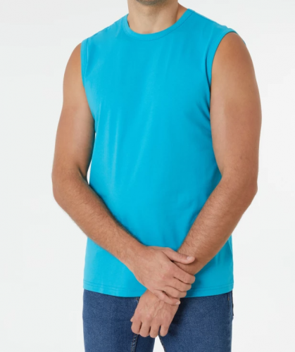 Blaues Tanktop