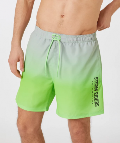 Badeshorts mit Farbverlauf