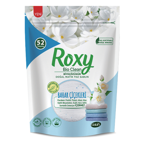 Roxy Bio Clean Стиральный порошок Весенние цветы (свежесть) 1,6кг