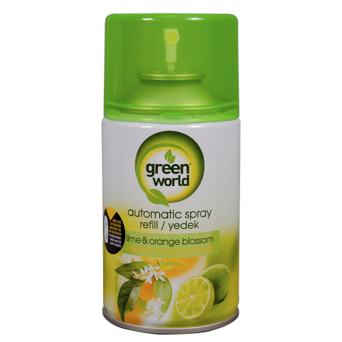 Освежитель воздуха Green World Lime&Orange 250мл