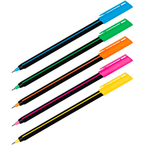 Ручка шариковая синяя 07,мм Stick Soft Touch 19700/50BX Luxor в Нижнем Новгороде
