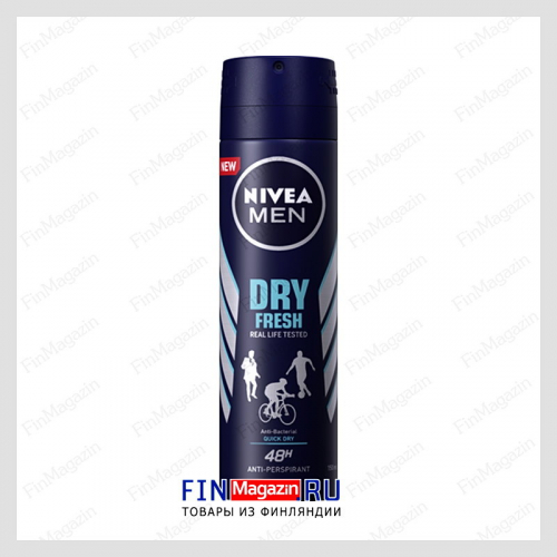 Nivea Дезодорант-спрей для мужчин dry fresh 150 мл