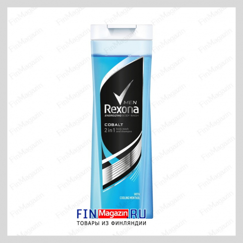 Гель для душа 2в1 Rexona Men COBALT 400 мл