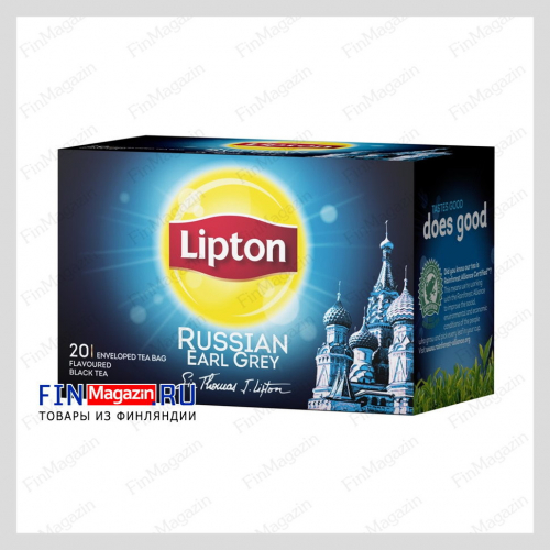 Чай Lipton Russian Earl Grey 20 шт