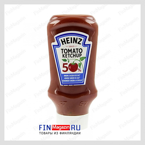 Кетчуп томатный Heinz 50% 500мл/550гр