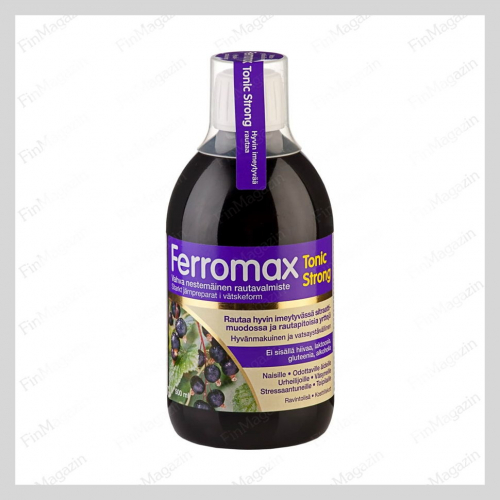 Жидкое железо Ferromax Tonic Strong 250 мл Hankintatukku