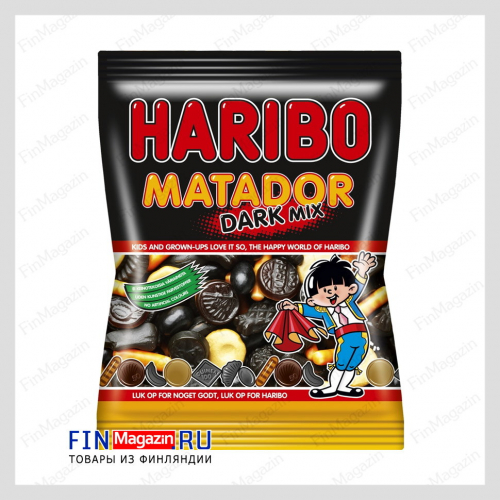 Лакричный мармелад HARIBO Matador Mix Dark 270 гр