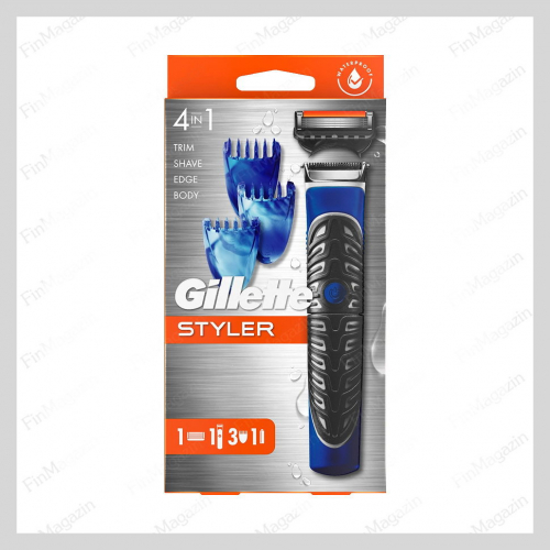 Бритвенный станок + триммер 3в1 Gillette Fusion Proglide Styler