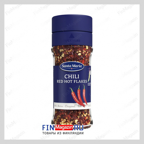 Острый перец чили Santa Maria Red Hot Chili Flakes 28 гр