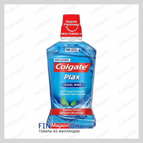 Ополаскиватель для полости рта Colgate Plax Cool Mint освежающий 500мл