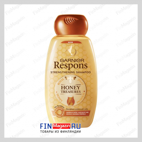 Шампунь укрепляющий для ослабленных волос Garnier Respons Honey Treasures 250 мл