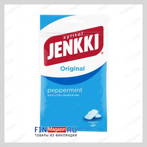 Мятная жевательная резинка Jenkki Original 100 гр