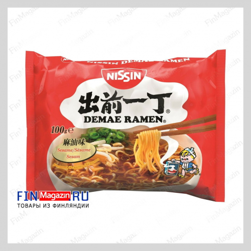 Азиатский суп с куржутом Nissin Demae Ramen 100 гр