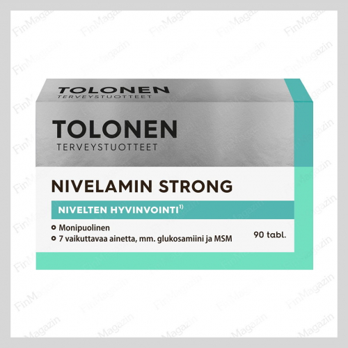 Витамины Nivelamin Strong для суставов 90 таблеток Tri Tolonen