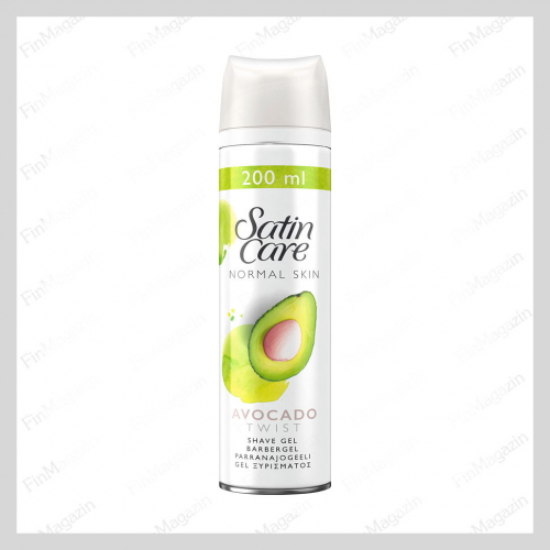 Гель для бритья Satin Care Sensitive Avocado Twist 200 мл