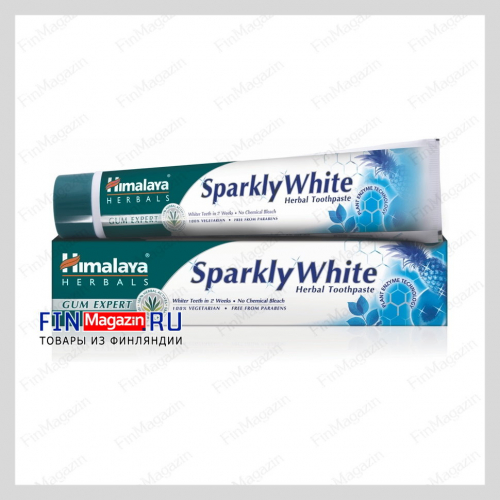 Зубная паста Himalaya Sparkly White с травами 75мл