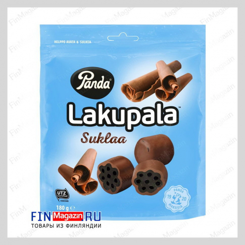 Лакричные конфеты в шоколаде Panda Lakupala 180 гр