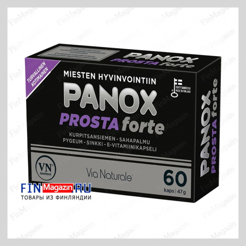 Витамины для мужчин Panox Prosta Forte 60 табл