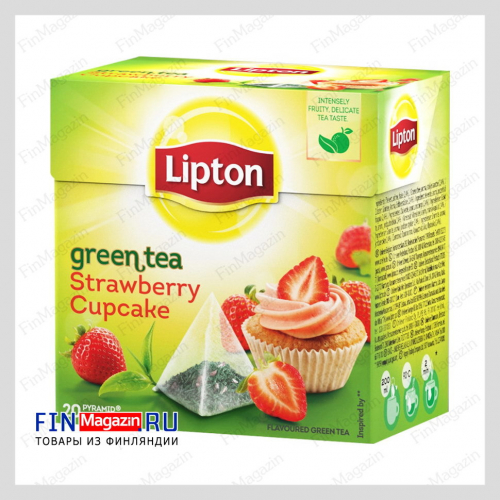 Чай Lipton Strawberry Cupcake 20пир