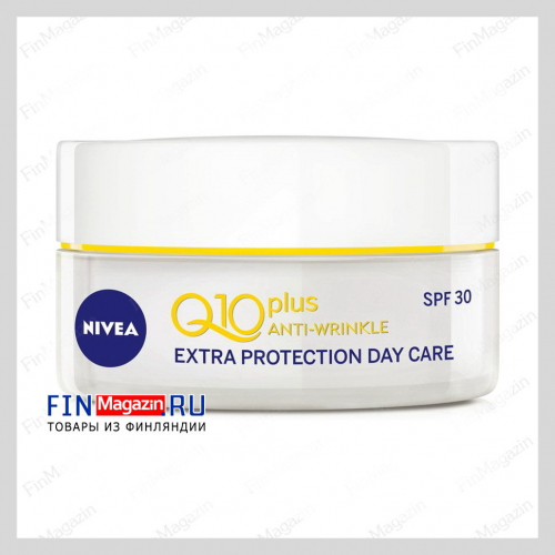 Крем дневной против морщин SPF 30 Nivea Q10plus 50 мл