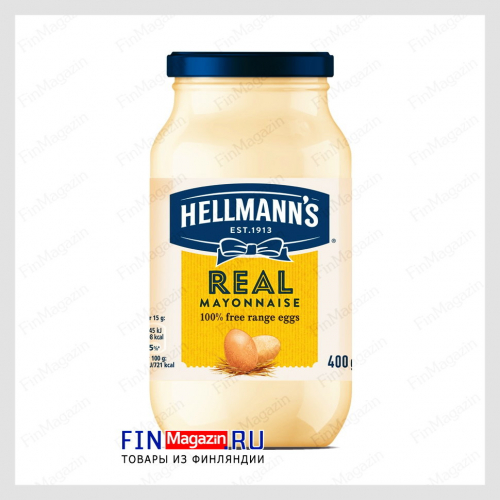 Натуральный майонез Hellmann's Real 400 гр