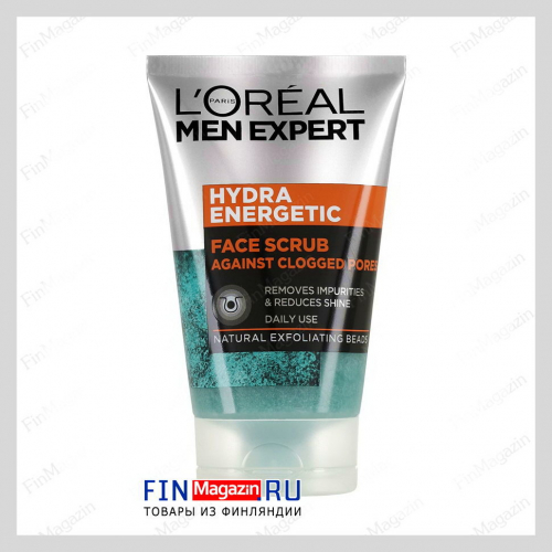 Гель-скраб Loreal Men Hydra Energetic 100 мл