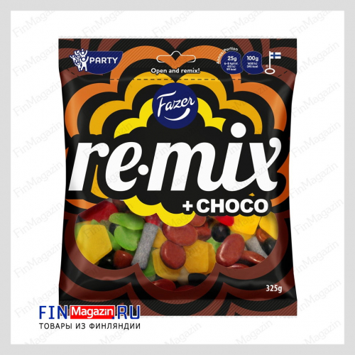 Ассорти конфет Fazer Remix choco 325 гр