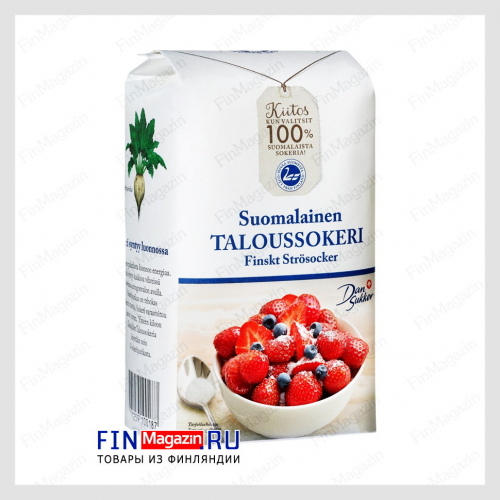 Сахарный песок DanSukker Taloussokeri 1 кг