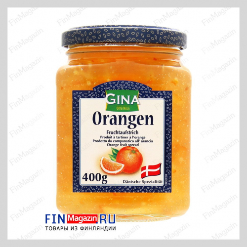 Варенье апельсиновое Gina Orangen Fruchtaufstrich 400 гр