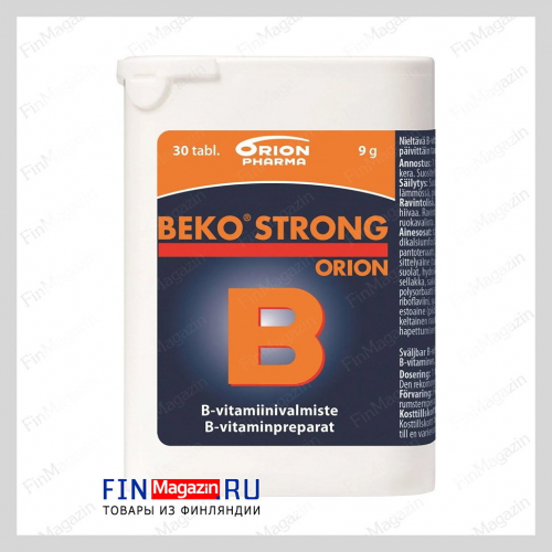 Витамин B BEKO STRONG Orion 30 табл