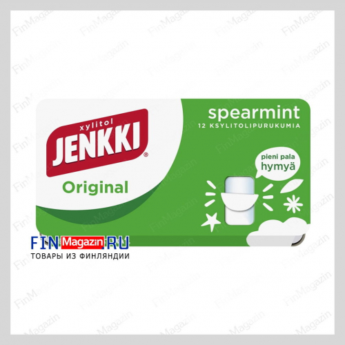 Жевательная резинка Jenkki Original Spearmint 18 гр