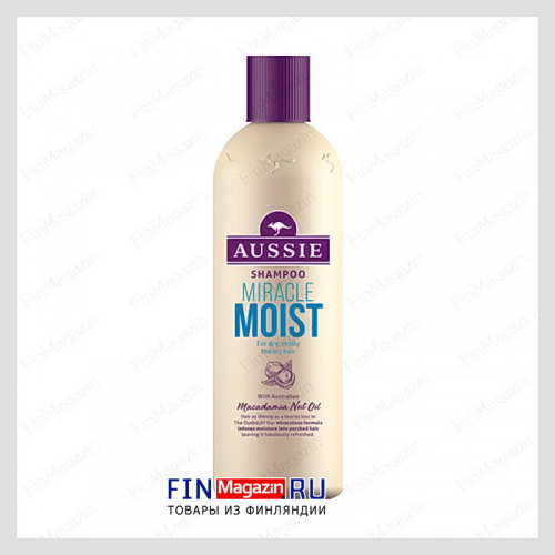 Шампунь Aussie Miracle Moist для сухих и поврежденных волос 300 мл