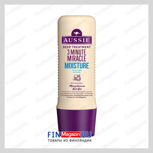 Бальзам для волос 3 Minute Miracle Moisturizing Deep Aussie 250 мл