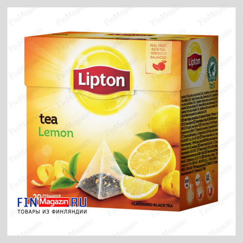 Чай Lipton Lemon 20пир