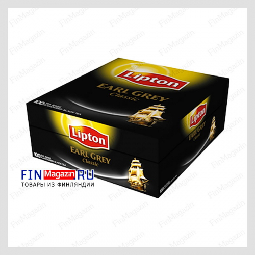 Чай Lipton Earl Grey Classic 100 шт