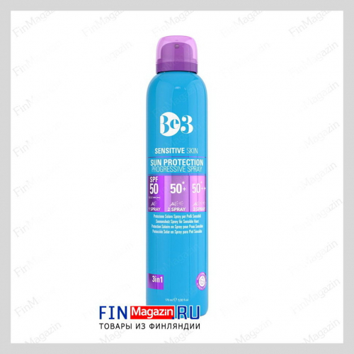 Солнцезащитный спрей для детей Be3 Sun Protection Progressive 175ml SPF50 3в1 175 мл