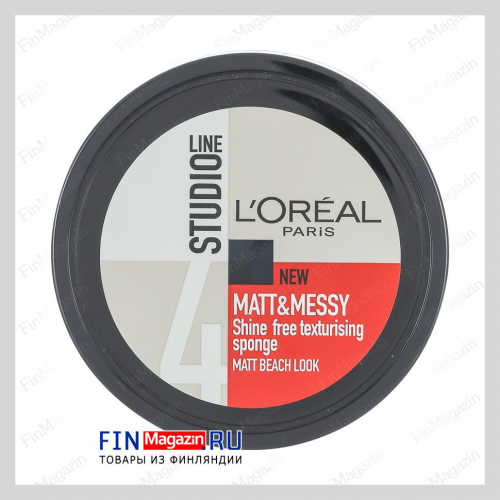 LOréal Paris матовый гель для укладки волос Matt & Messy 150 мл