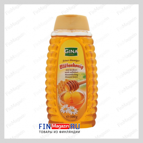 Мёд цветочный Gina Blossom honey 500 гр