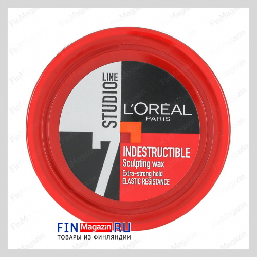 Воск для укладки волос Studio Line Indestructible Sculpting Wax 7/10, 75 мл