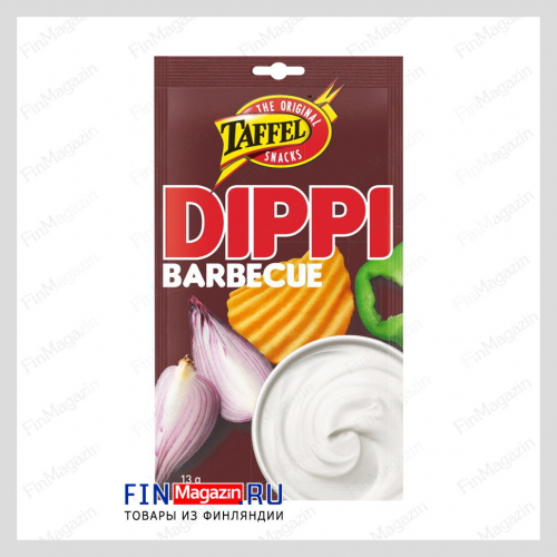 Соус для чипсов со вкусом барбекю Taffel dippi 13 гр