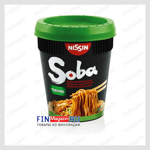 Лапша с соусом терияки Nissin 90 гр