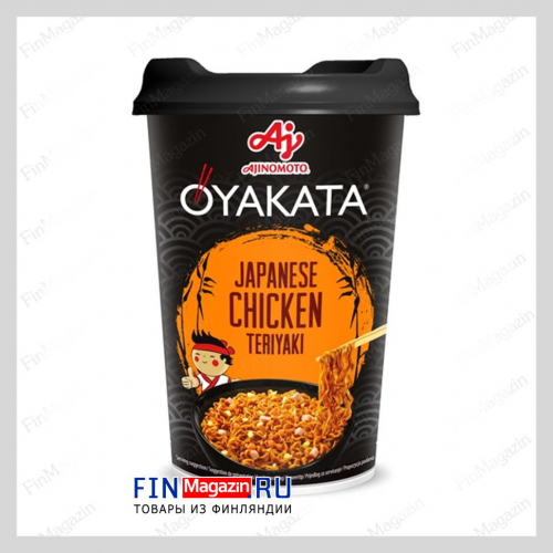 Японская куриная лапша с терияки Oyakata Kana Teriyaki 96 гр