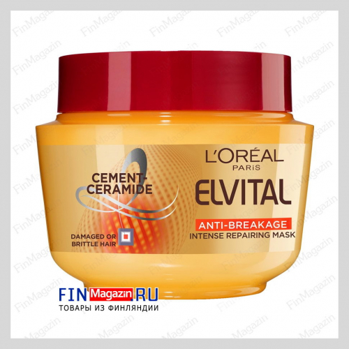 Маска для поврежденных волос LOreal Anti-Breakage 300 мл