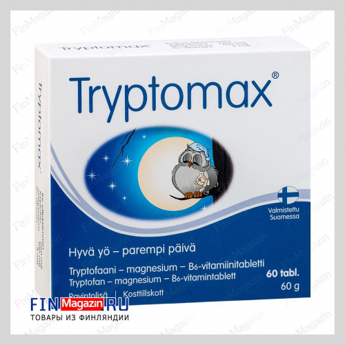 Таблетки для сна Tryptomax 60 таблеток Hankintatukku