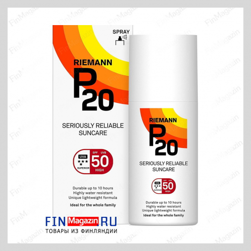 Солнцезащитный спрей P20 SPF50 100 мл