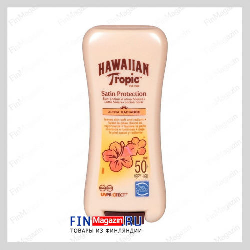 Солнцезащитный лосьон Hawaiian Tropic Satin Protection Lotion SPF50+ 180 гр