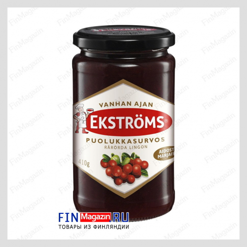 Варенье брусничное Ekstroms 410 гр