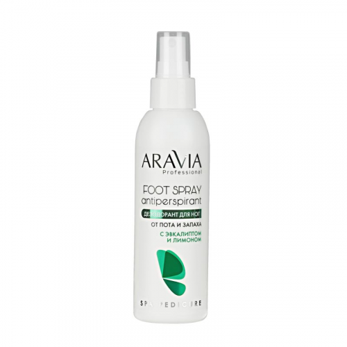 ARAVIA Дезодорант для ног с эвкалиптом и лимоном / FOOT SPRAY Antiperspirant 150 мл