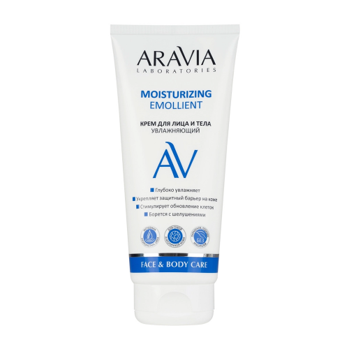 ARAVIA  Крем увлажняющий для лица и тела / Moisturizing Emollient 200 мл