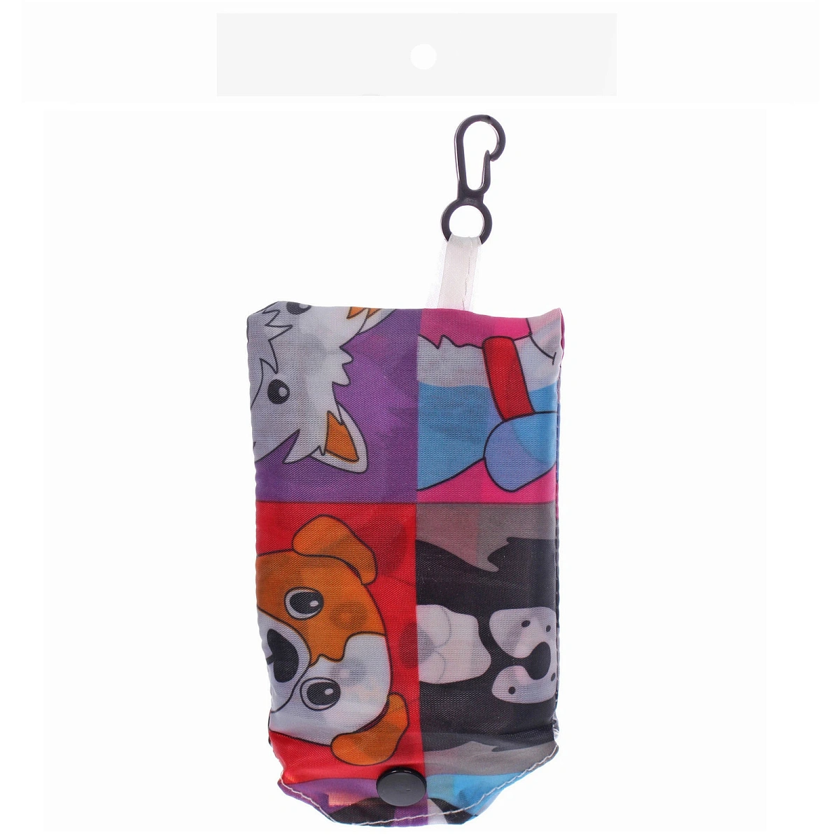 Сумка - шоппер с карабином